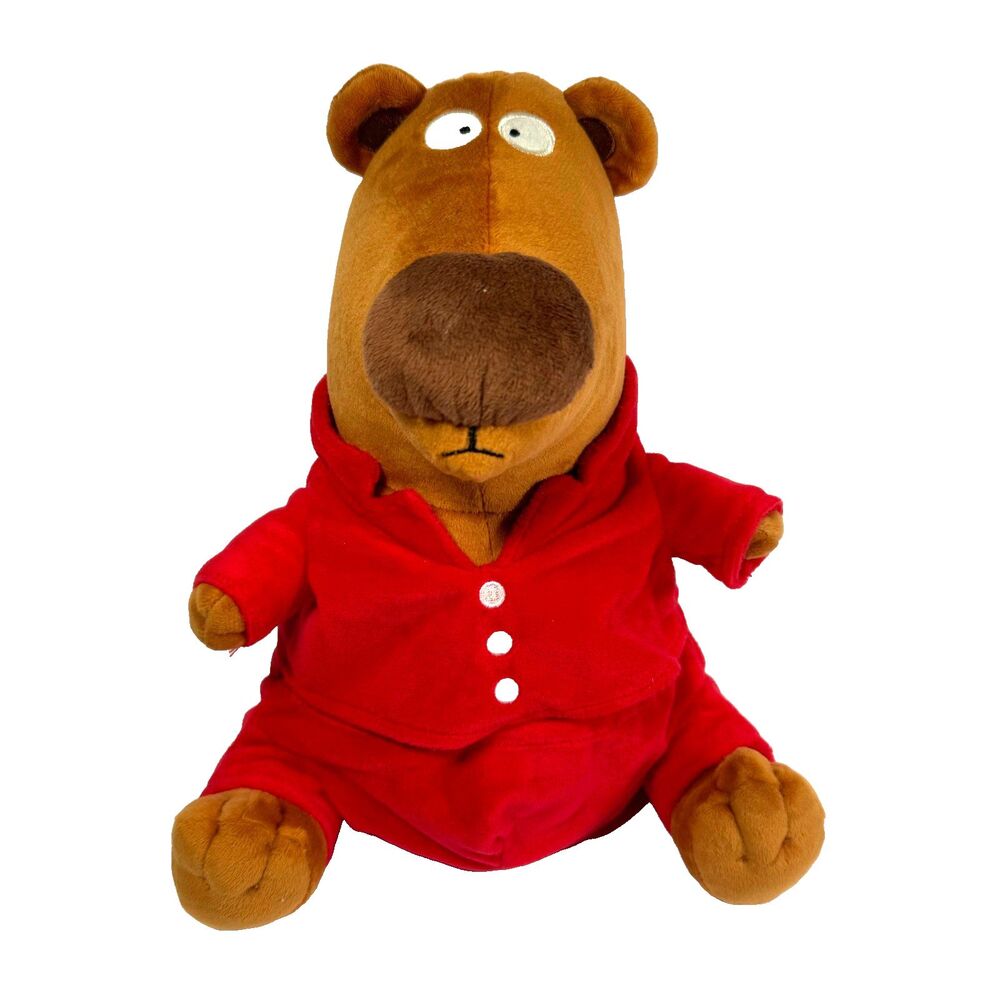 The Going To Bed Book Bear Plush Stuffed Bear 11" w/ Red Pajamas Sandra Boynton